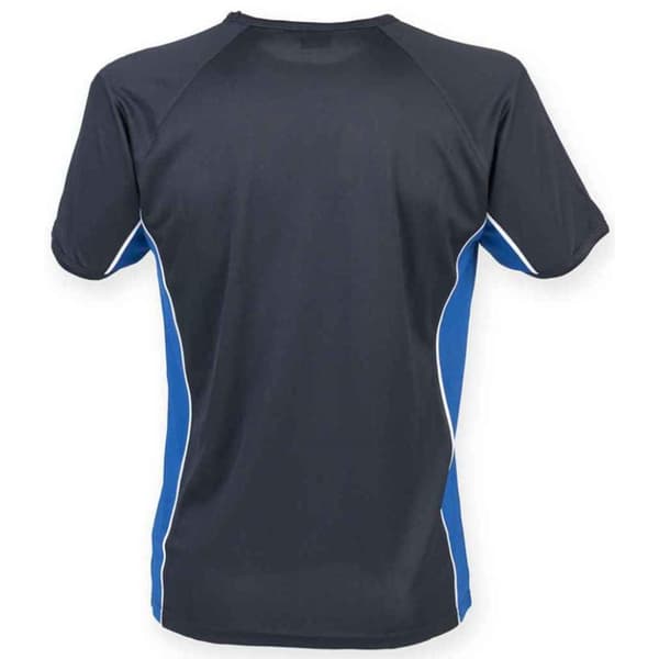 Finden & Hales Performance t-shirt med paneler för herrar