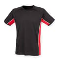 Miniatyrbillede 1 af 3: Finden & Hales Mens Performance Panelled T-Shirt