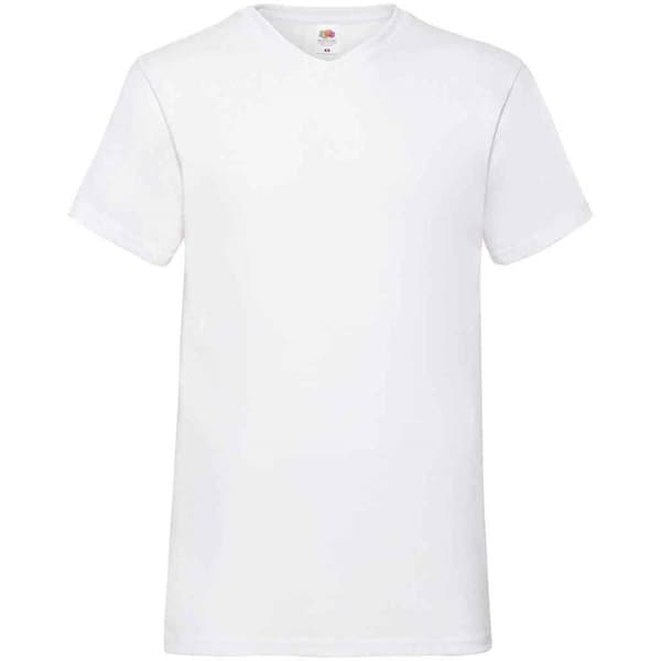 Fruit of the Loom Unisex Adult Valueweight V Neck T-Shirt