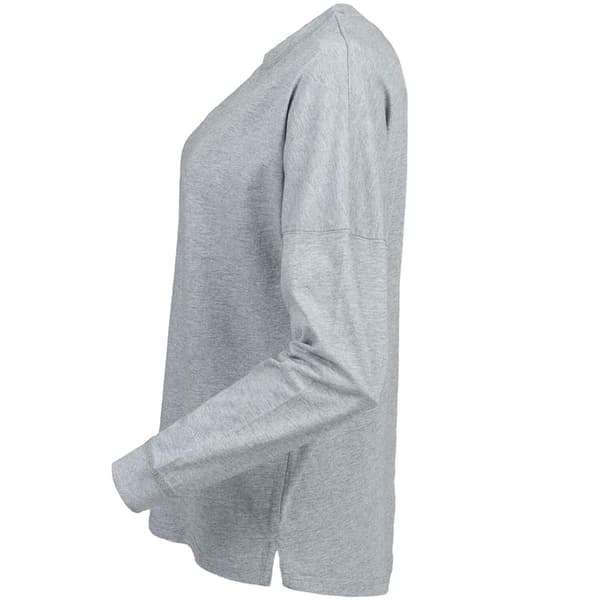 Skinni Fit Unisex vuxen t-shirt med hängande axlar i ljummet