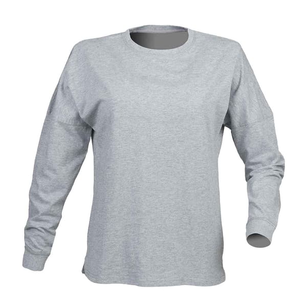 Skinni Fit Unisex vuxen t-shirt med hängande axlar i ljummet