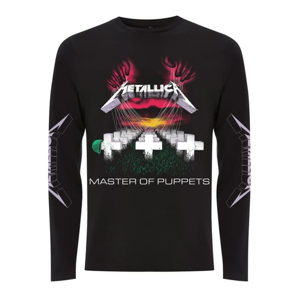 Metallica Unisex långärmad t-shirt för vuxna Master of Puppets