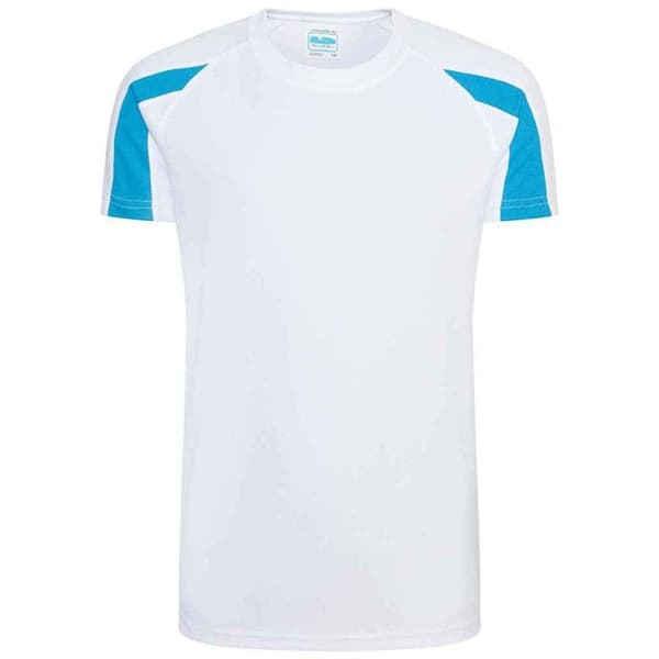 AWDis Cool Childrens/Kids Contrast Moisture Wicking T-Shirt