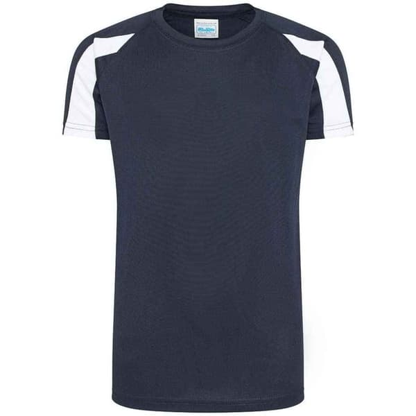 AWDis Cool Childrens/Kids Contrast Moisture Wicking T-Shirt