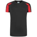 Miniatyrbillede 1 af 2: AWDis Cool Childrens/Kids Contrast Moisture Wicking T-Shirt