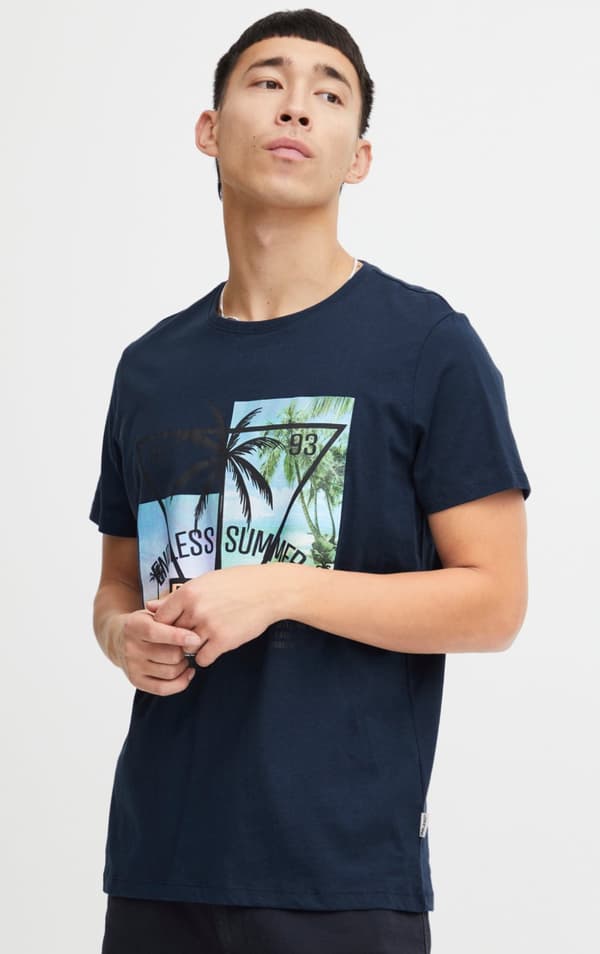Blend - T-shirt 20716489 Fotoprint palmer