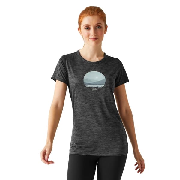 Regatta Dam/Tjej Fingal VIII Scenery Marl T-shirt