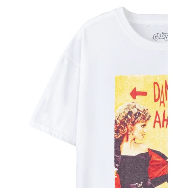 Grease T-shirt - damer/kvinnor Danger Ahead
