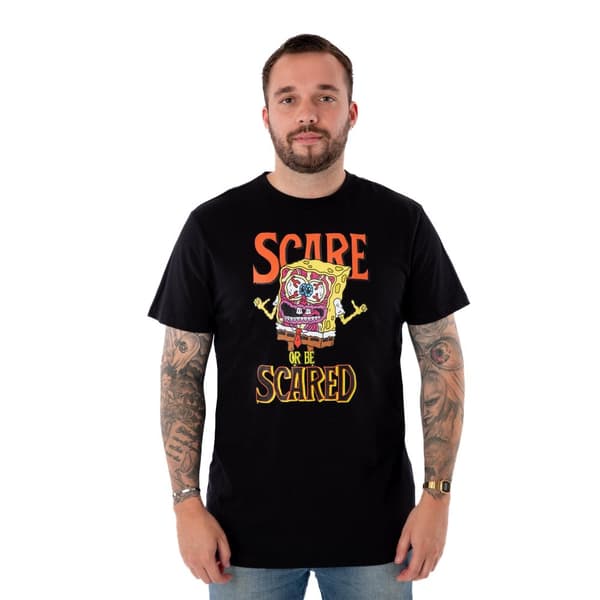 SpongeBob SquarePants Scare Or Be Scared T-shirt för herrar