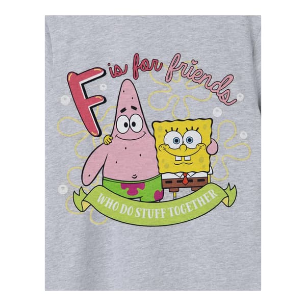 SpongeBob SquarePants Girls F Is For Friends T-Shirt