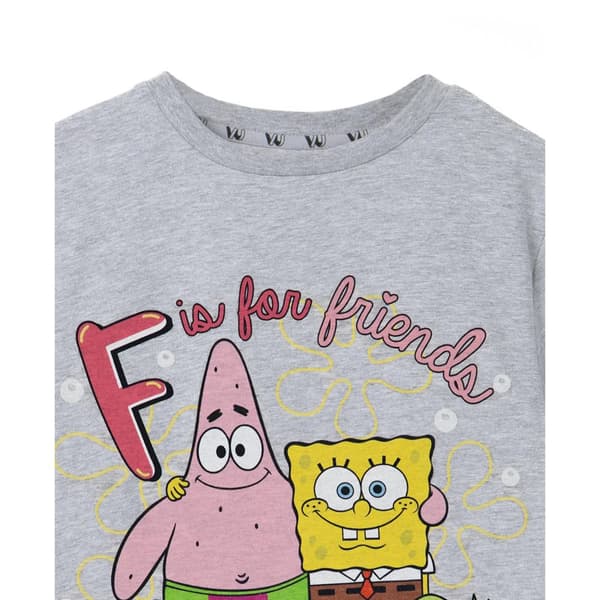 SpongeBob SquarePants Girls F Is For Friends T-Shirt