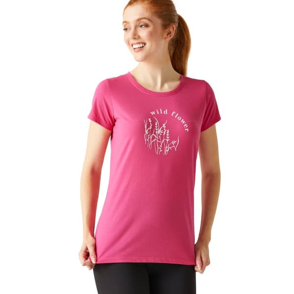 Regatta Breezed IV Plants - T-shirt för kvinnor/damer