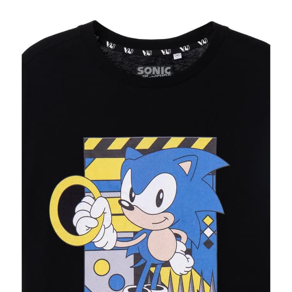 Sonic The Hedgehog Mens Classic Rings T-Shirt