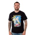 Miniatyrbillede 3 af 3: Sonic The Hedgehog Mens Classic Rings T-Shirt