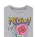 Miniatyrbillede 3 af 3: SpongeBob SquarePants Mens Meow Gary Marl T-Shirt