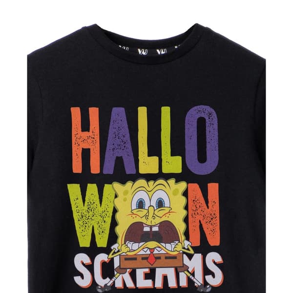 SpongeBob SquarePants Childrens/Kids Halloween Screams T-Shirt