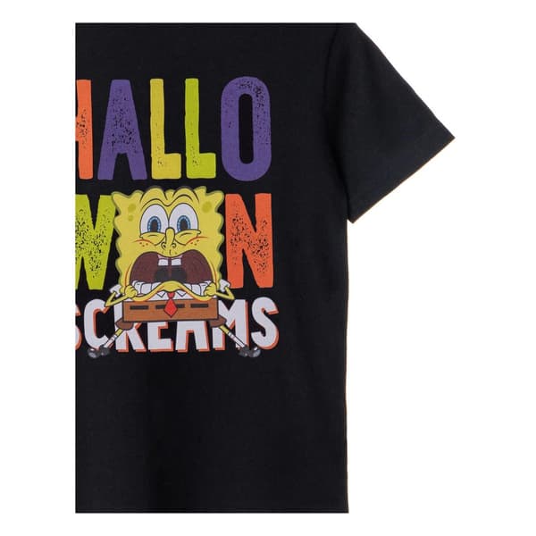 SpongeBob SquarePants Childrens/Kids Halloween Screams T-Shirt