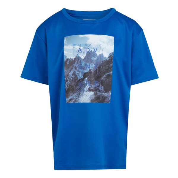 Regatta T-shirt för barn/unga - Alvardo VIII Mountain Oxford Blue 5-6 Years