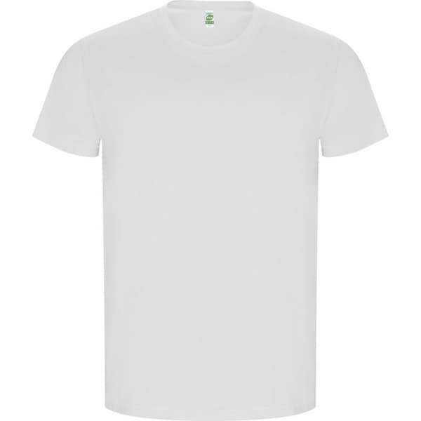 Roly Kortärmad enfärgad t-shirt i guld för herrar