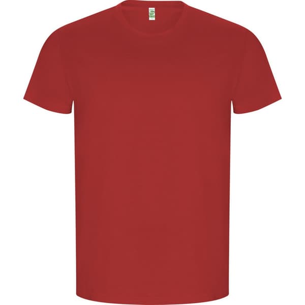 Roly Kortärmad enfärgad t-shirt i guld för herrar