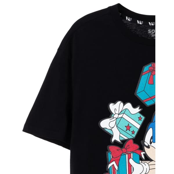Sonic The Hedgehog T-shirt "Present Christmas" för herrar