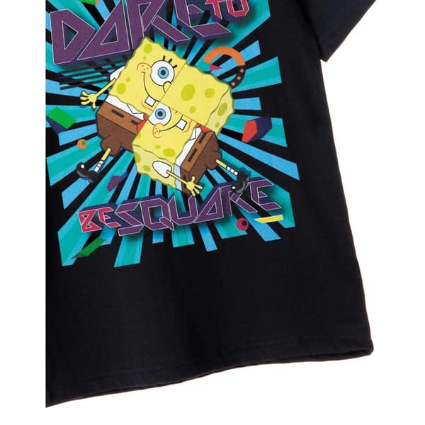 SpongeBob SquarePants Boys Dare To Be Square T-Shirt