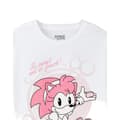 Miniatyrbillede 3 af 3: Sonic The Hedgehog Womens/Ladies Amy´s Bubblegum Short-Sleeved T-Shirt