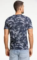 Miniatyrbild 2 av 3: Lindbergh Blue - T-shirt 30-422044 Bladmönstrad
