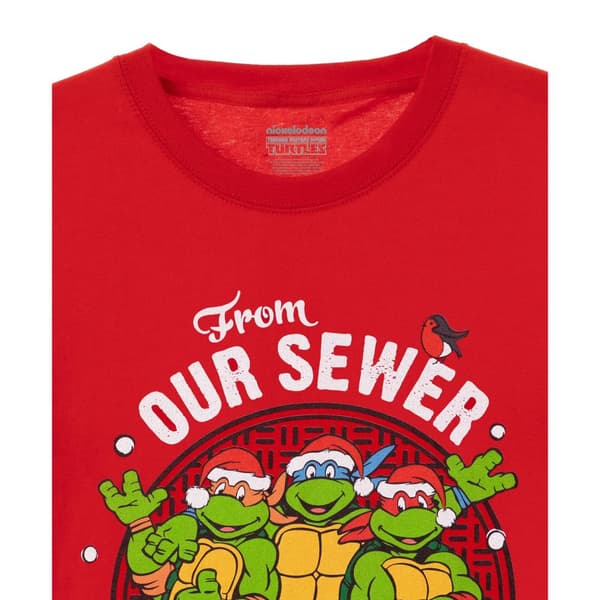 Teenage Mutant Ninja Turtles Mens From Our Sewer To Yours T-Shirt