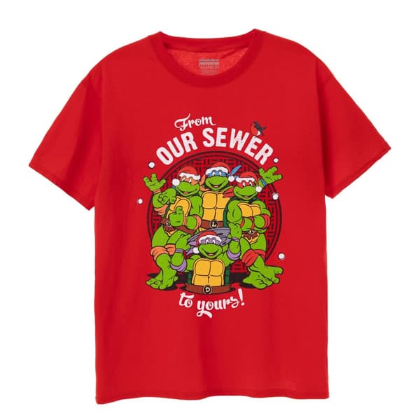 Teenage Mutant Ninja Turtles Mens From Our Sewer To Yours T-Shirt