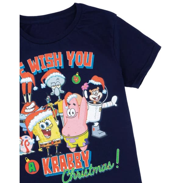 SpongeBob SquarePants Krabby Christmas T-shirt för barn