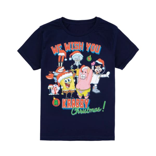 SpongeBob SquarePants Krabby Christmas T-shirt för barn