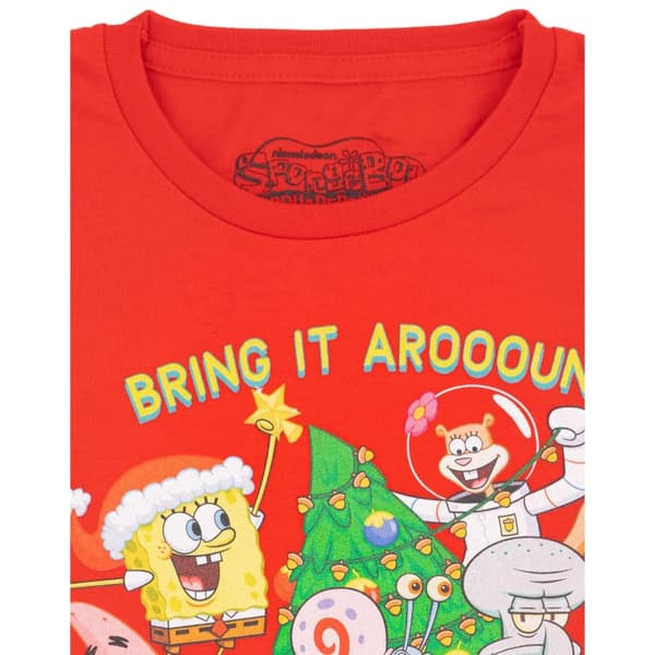 SpongeBob SquarePants Julgrans-T-shirt för barn/unga