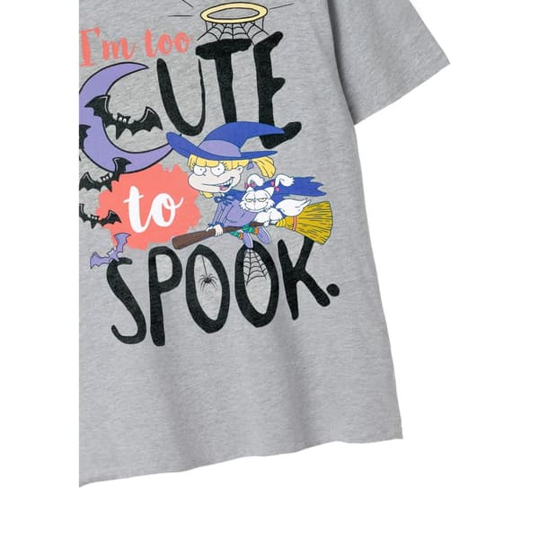 Rugrats Womens/Ladies I´m Too Cute To Spook T-Shirt