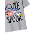 Miniatyrbild 3 av 3: Rugrats Dam/Tjej I´m Too Cute To Spook T-shirt