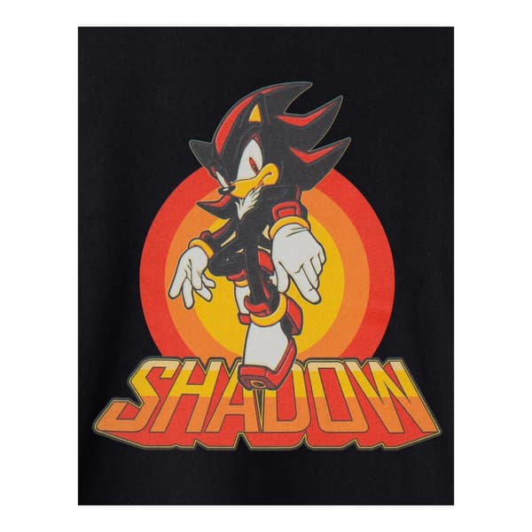 Sonic The Hedgehog Boys Shadow Rings Short-Sleeved T-Shirt