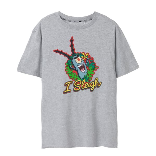SpongeBob SquarePants Womens/Ladies I Sleigh Marl T-Shirt