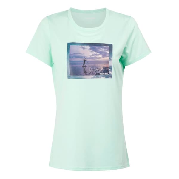 Regatta Dam/Tjej Fingal VIII Surf T-shirt med tryck