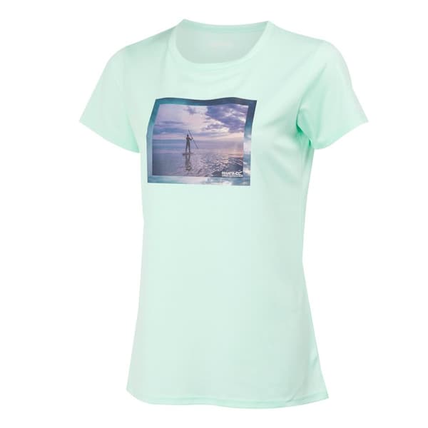 Regatta Dam/Tjej Fingal VIII Surf T-shirt med tryck