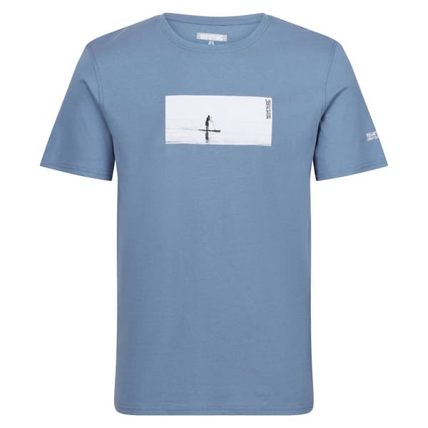 Regatta Mens Breezed IV Paddleboard T-Shirt Coronet Blue M