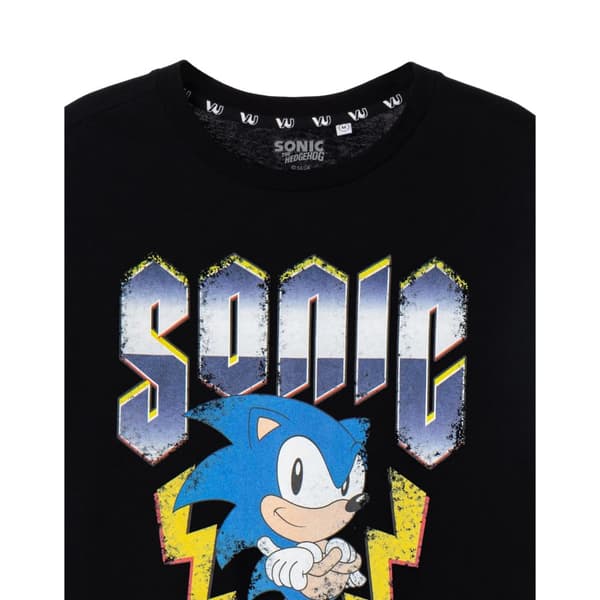 Sonic The Hedgehog Mens Game On! Short-Sleeved T-Shirt