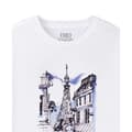 Miniatyrbild 2 av 3: Emily In Paris Kortärmad t-shirt - dam/dam Sketchy Cityscape