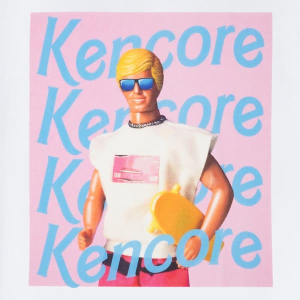 Barbie Mens Kencore Short-Sleeved T-Shirt
