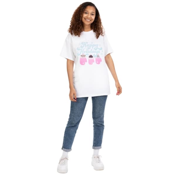 Pusheen Womens/Ladies Christmas T-Shirt