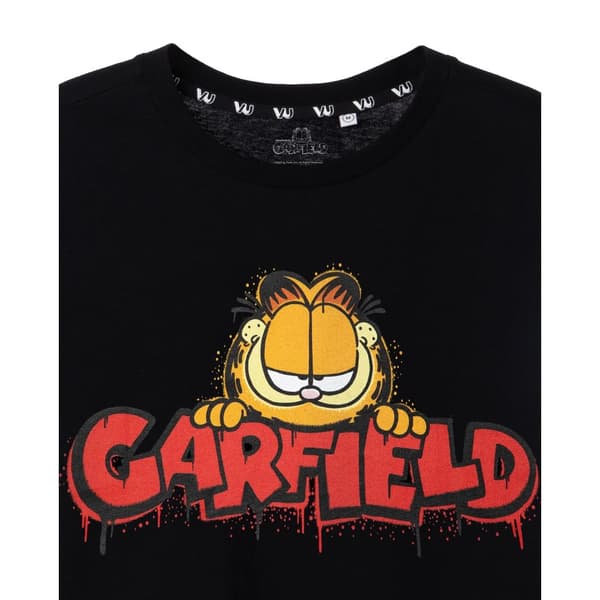 Garfield Mens Graffiti Short-Sleeved T-Shirt