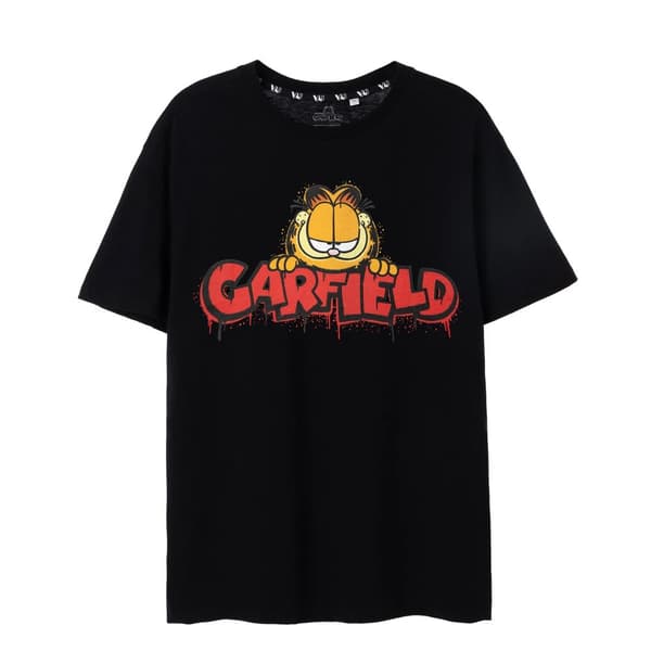 Garfield Mens Graffiti Short-Sleeved T-Shirt
