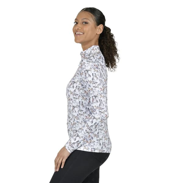 Dublin Womens/Ladies Kelsey Horse Long-Sleeved Top