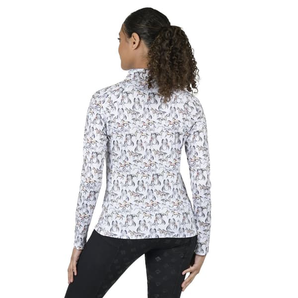 Dublin Womens/Ladies Kelsey Horse Long-Sleeved Top