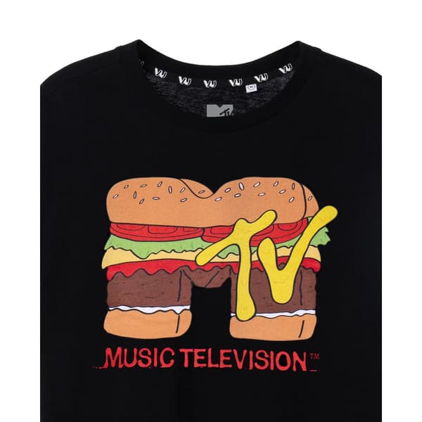 MTV Mens Burger T-Shirt
