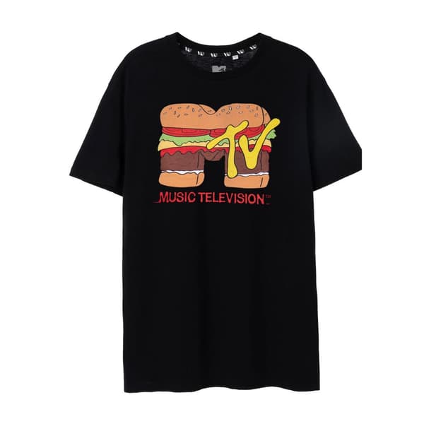 MTV Mens Burger T-Shirt